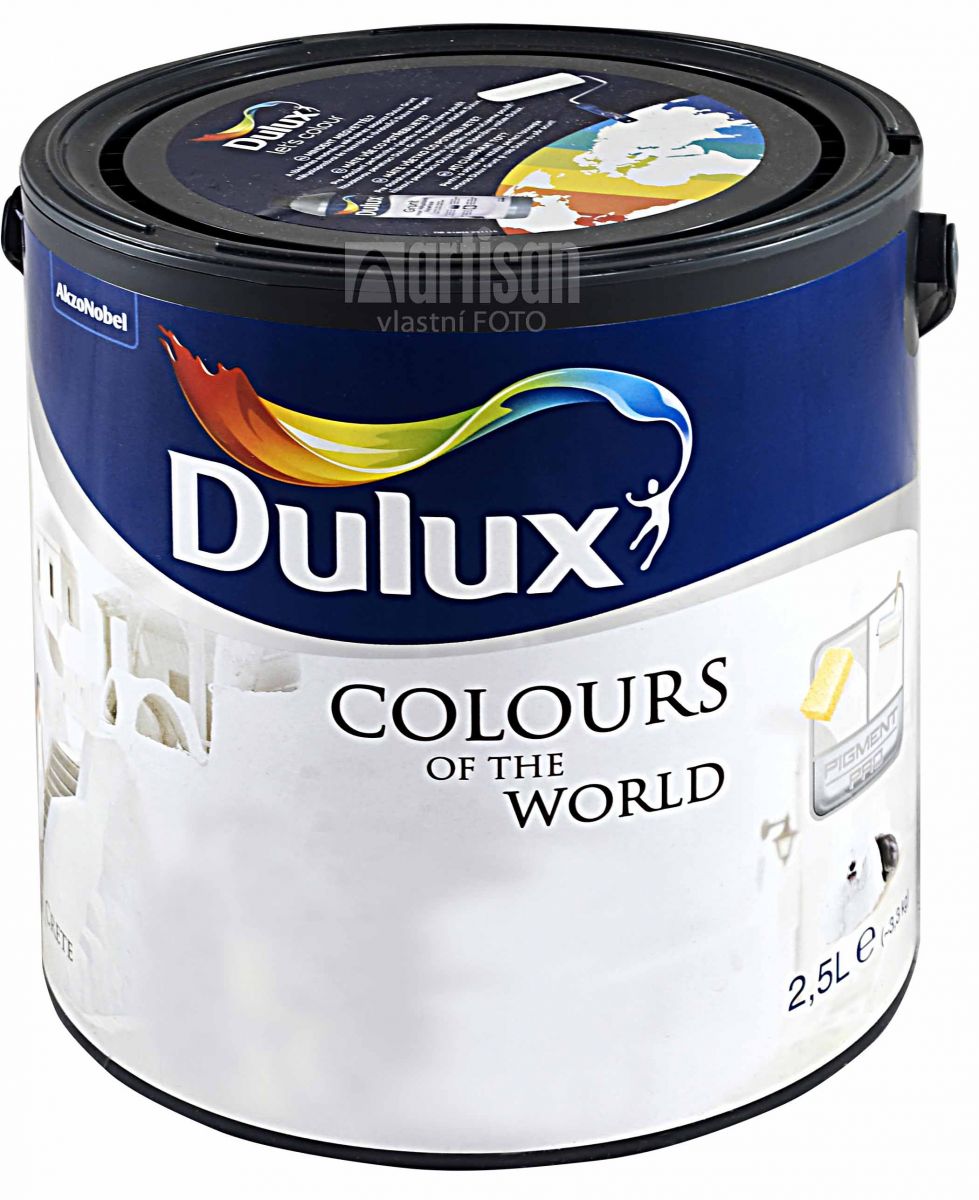 DULUX Cours of the World - matná krycia maliarska farba do interiéru v objeme 2.5 l